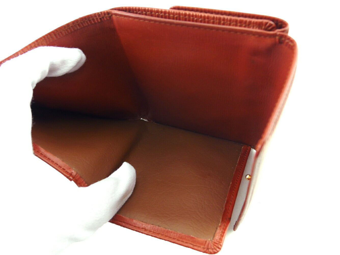 LOUIS VUITTON Bifold Wallet M63483 Brown Porte Monnaie Billets Cartes Credit