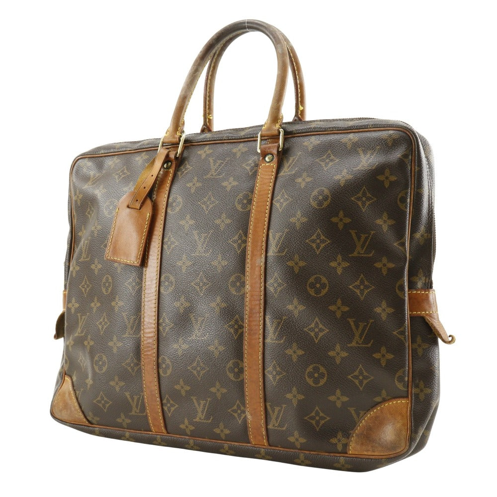 LOUIS VUITTON Business bag M53361 Monogram canvas Brown Briefcase Porto Documan Voyajaj
