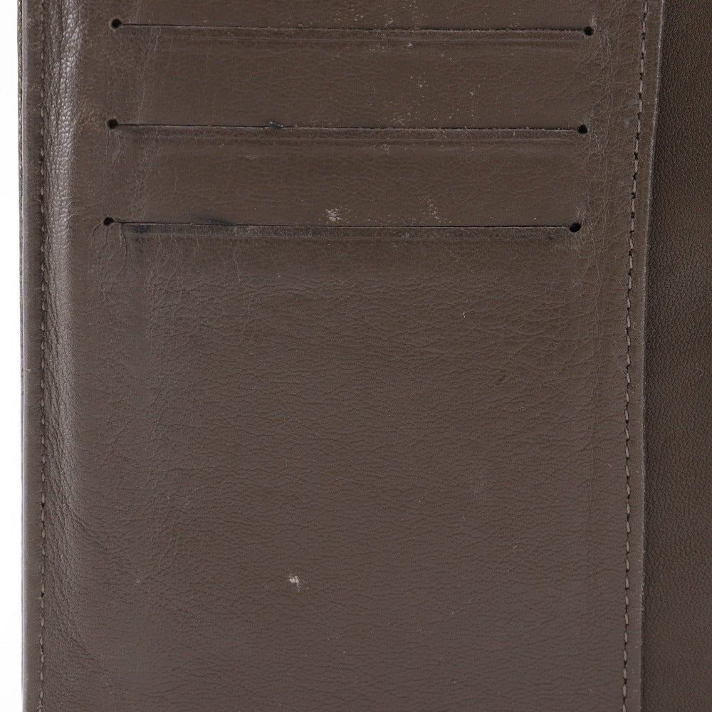 CHANEL Long Wallet Purse enamel bronze COCO Mark