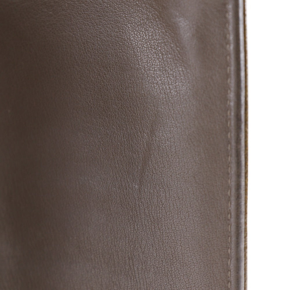 CHANEL Long Wallet Purse enamel bronze COCO Mark
