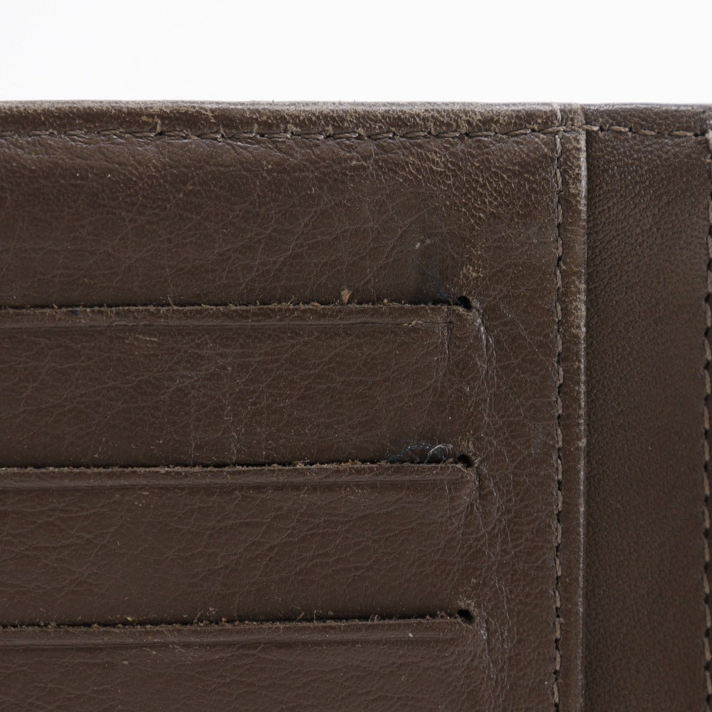 CHANEL Long Wallet Purse enamel bronze COCO Mark