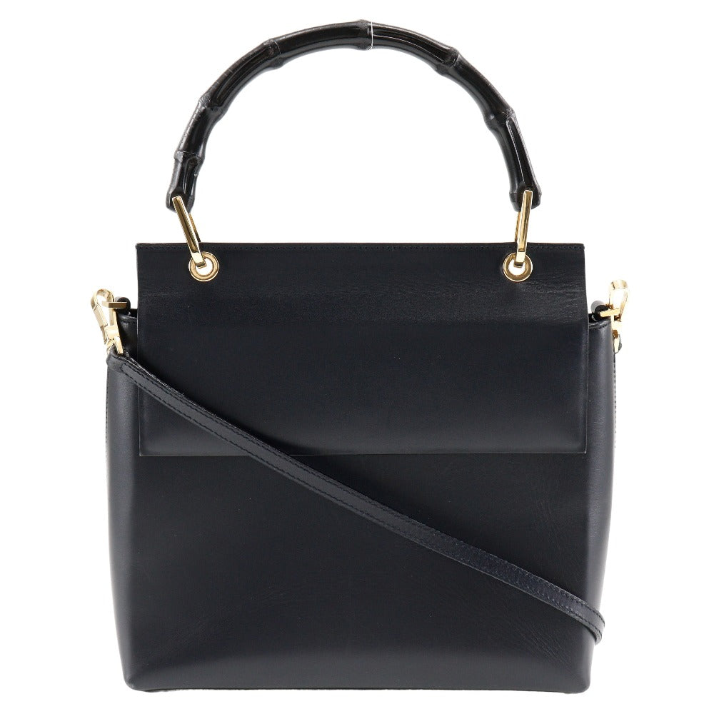 GUCCI Shoulder Bag 001.1887 Calfskin, Bamboo black