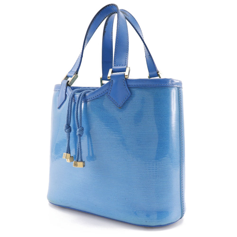 LOUIS VUITTON Handbag M92472 pile light blue Epiplage Mini lagoon bay