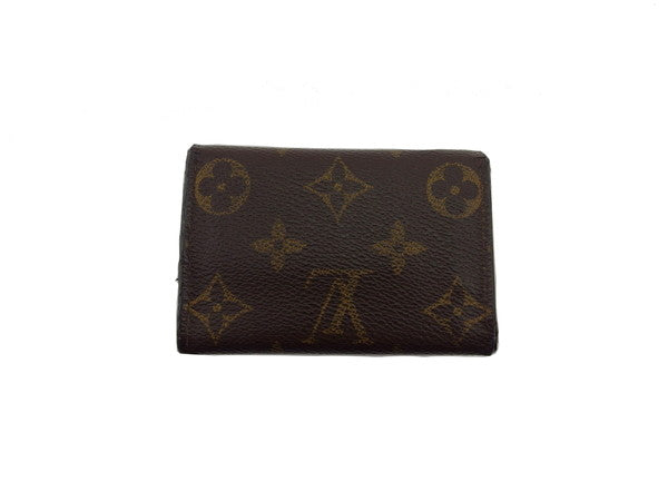 LOUIS VUITTON Key case Key holder Brown x Beige x Gold