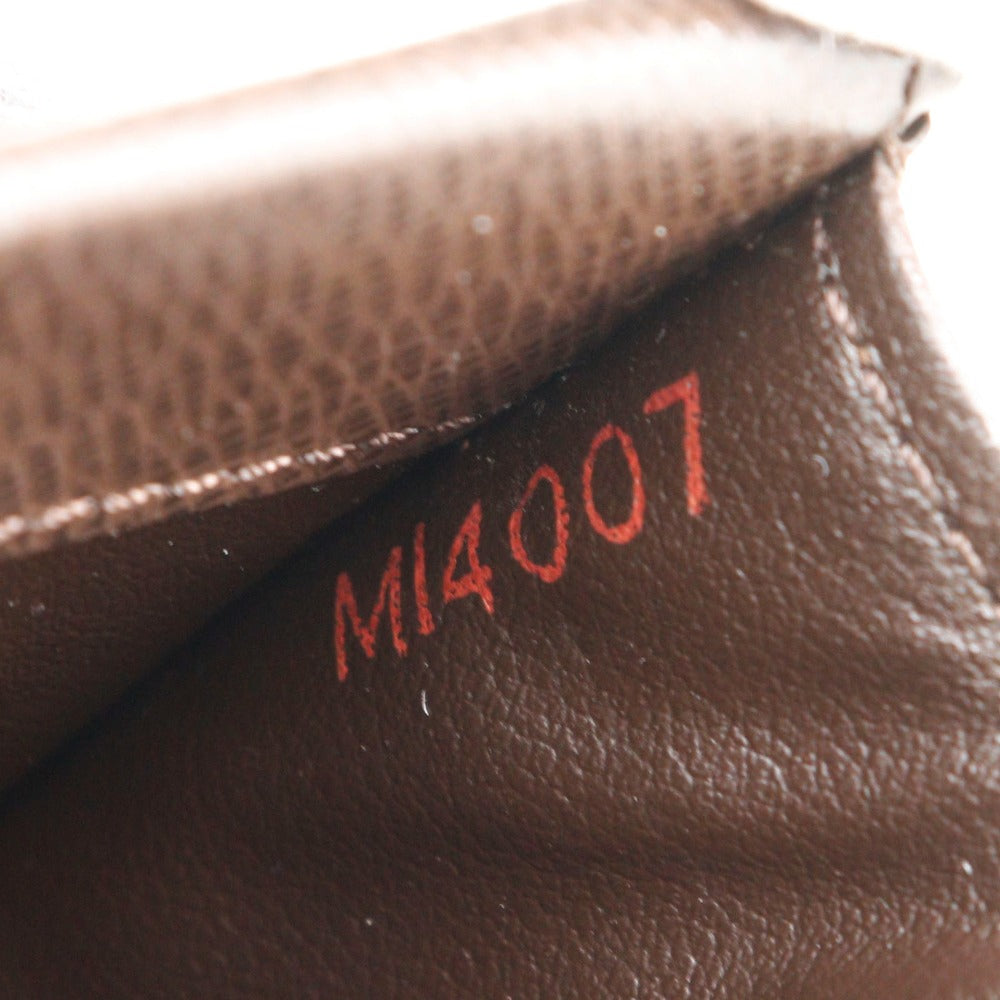 LOUIS VUITTON Coin case N61930 Damier canvas Brown Portonet Plat