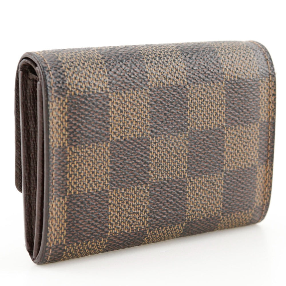 LOUIS VUITTON Coin case N61930 Damier canvas Brown Portonet Plat