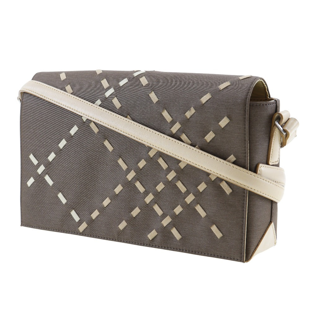BURBERRY Shoulder Bag Satin beige