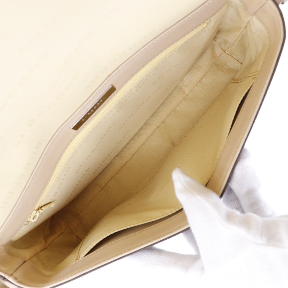 BURBERRY Shoulder Bag Satin beige