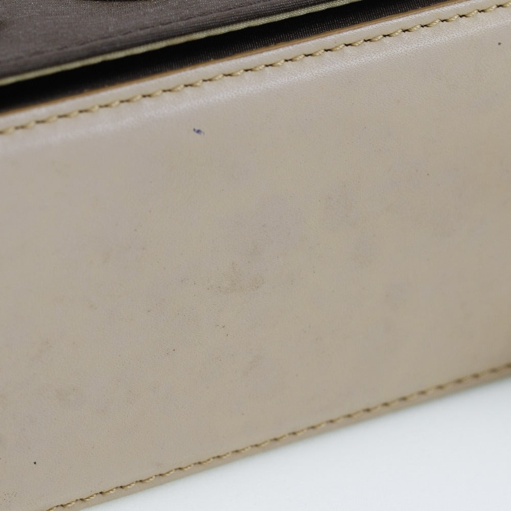 BURBERRY Shoulder Bag Satin beige