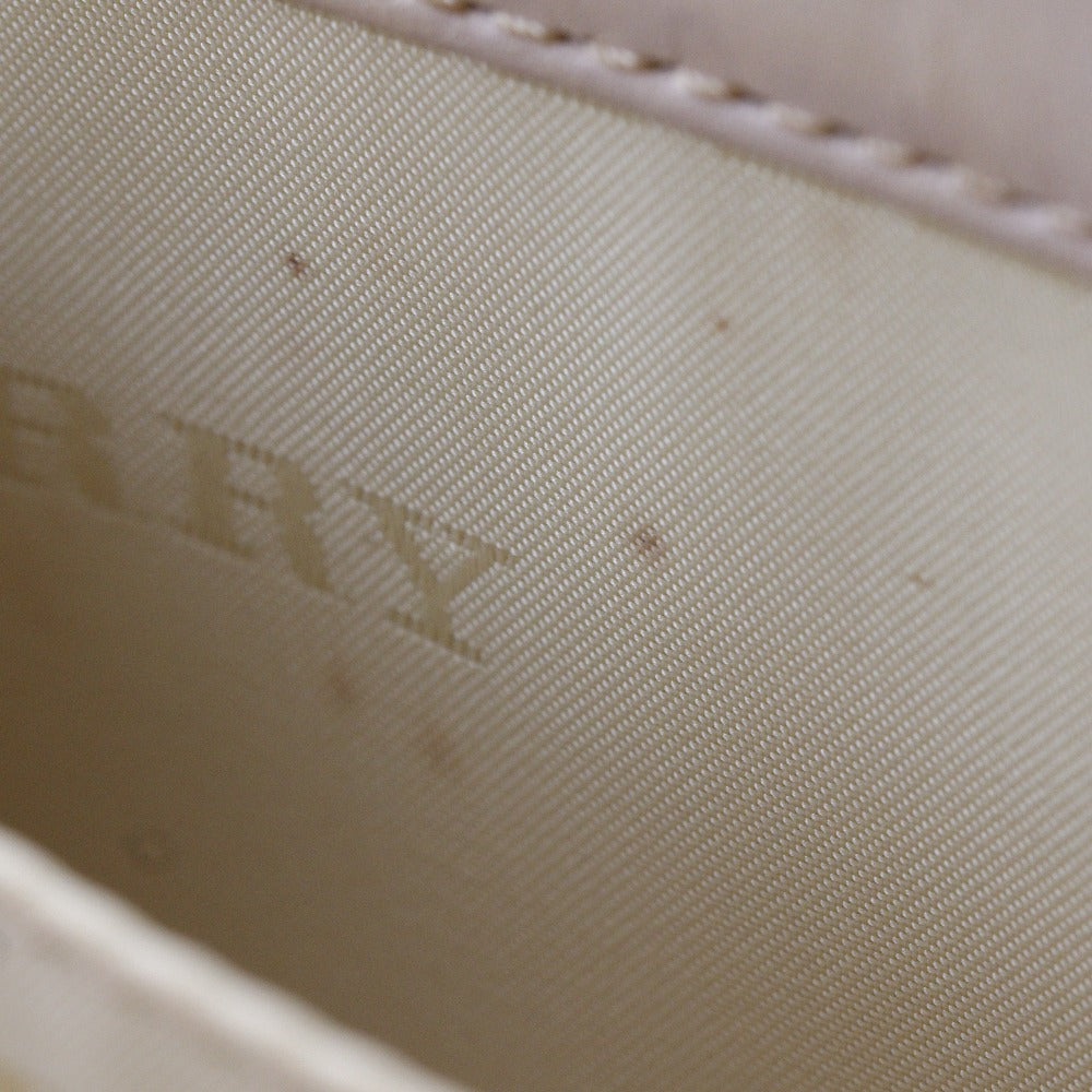 BURBERRY Shoulder Bag Satin beige