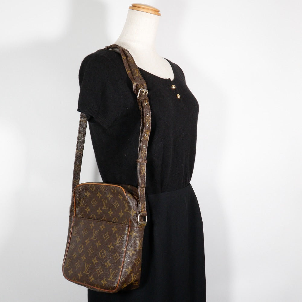 LOUIS VUITTON Shoulder Bag M40264 Monogram canvas Brown vintage Petit Marceau
