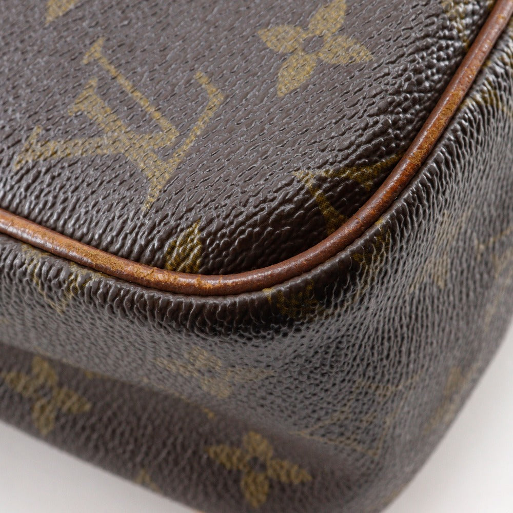 LOUIS VUITTON Shoulder Bag M40264 Monogram canvas Brown vintage Petit Marceau