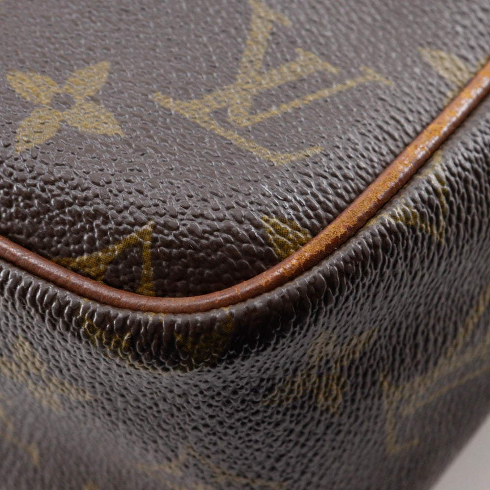 LOUIS VUITTON Shoulder Bag M40264 Monogram canvas Brown vintage Petit Marceau