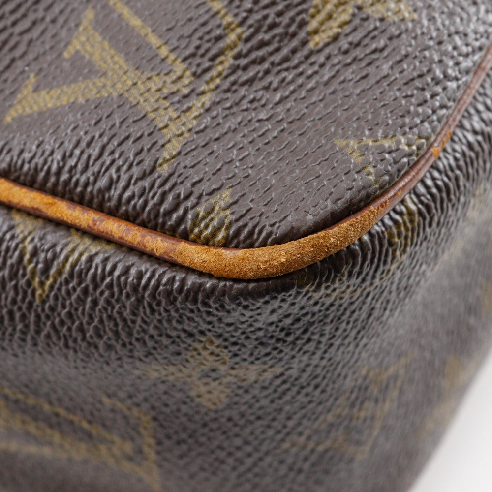 LOUIS VUITTON Shoulder Bag M40264 Monogram canvas Brown vintage Petit Marceau