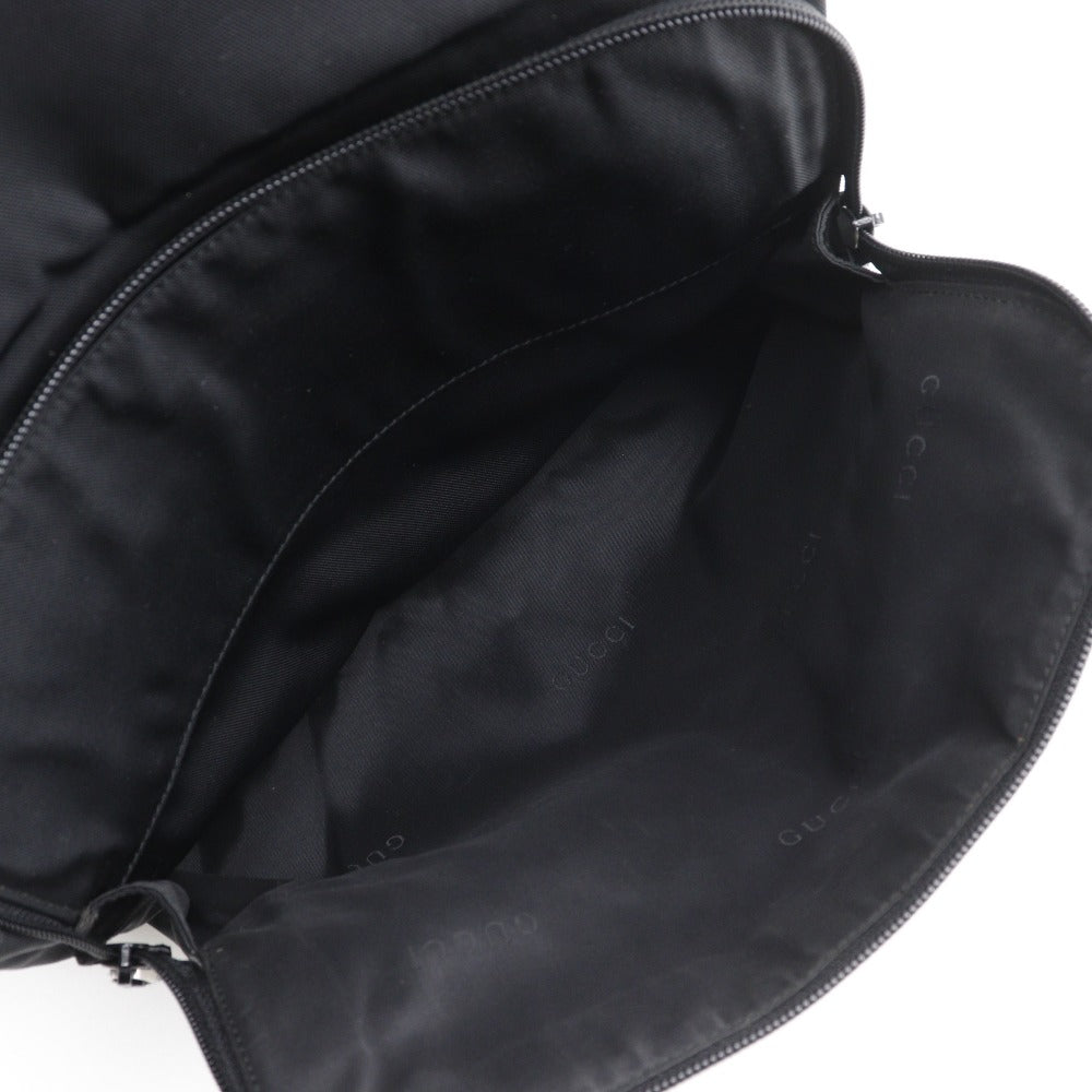 GUCCI Backpack 019.0302 Nylon canvas black Backpack