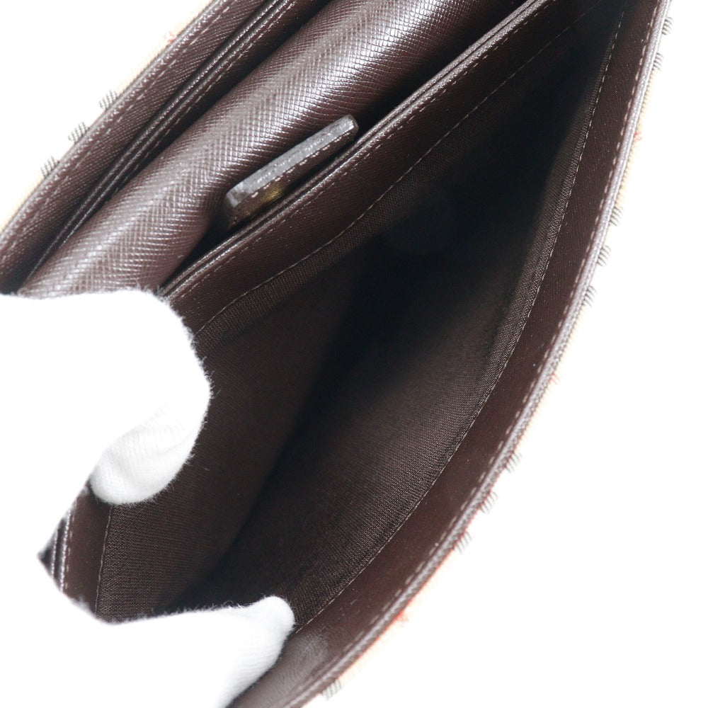 BURBERRY Shoulder Bag Canvas, Leather Brown Nova Check