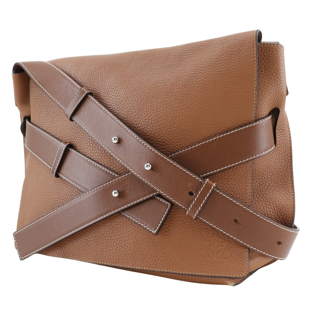 LOEWE Shoulder Bag 319.41.R65 leather Brown
