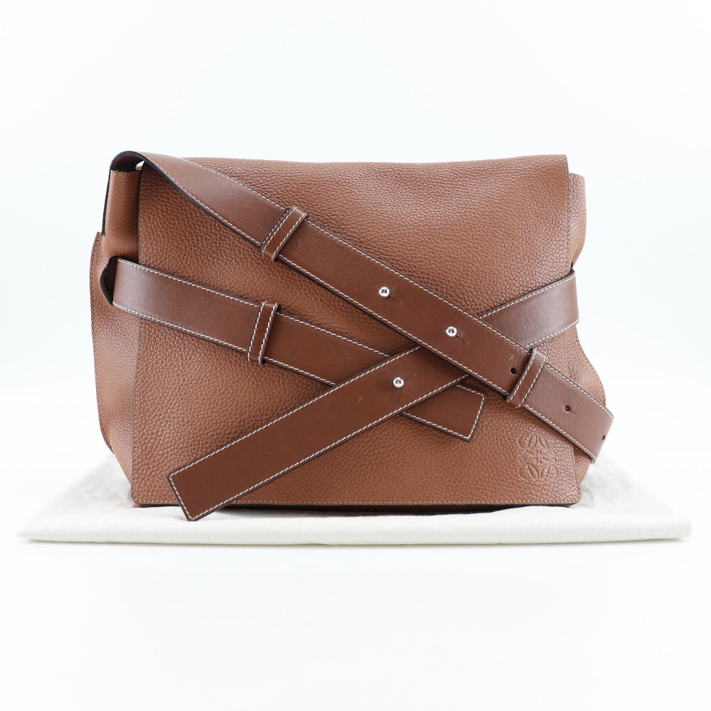 LOEWE Shoulder Bag 319.41.R65 leather Brown