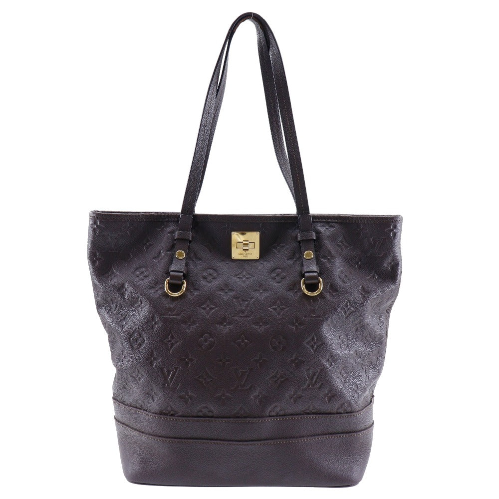 LOUIS VUITTON Tote Bag M40516 Monogram Ann Platt Brown Citadine PM Women Used Authentic