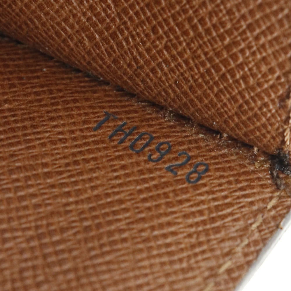 LOUIS VUITTON business bag Epi Leather Brown Serie Dragonne