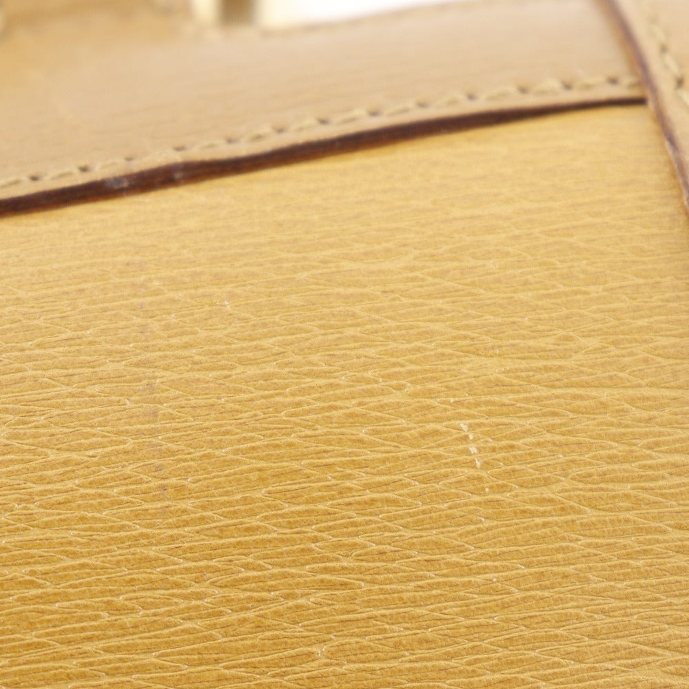 GUCCI Shoulder Bag 001.4140 Calfskin Brown G buckle