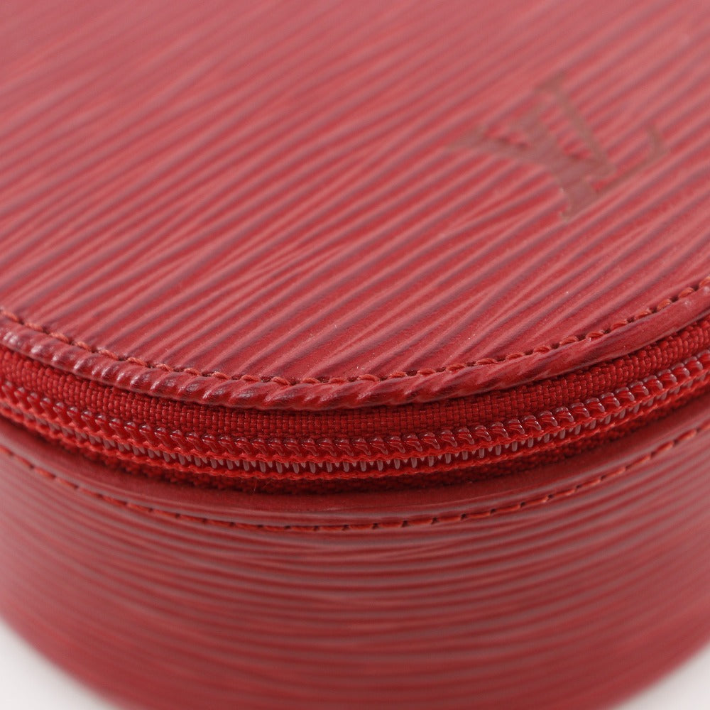 LOUIS VUITTON Pouch M48217 Epi Leather Red Jewelry case Ecran Bijoux 10