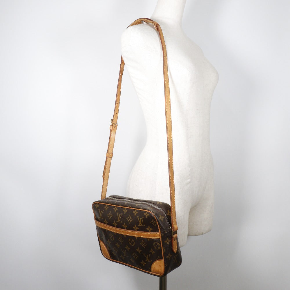 LOUIS VUITTON Shoulder Bag M51274 Monogram canvas Brown Trocadero27 unisex(Unisex) Used Authentic