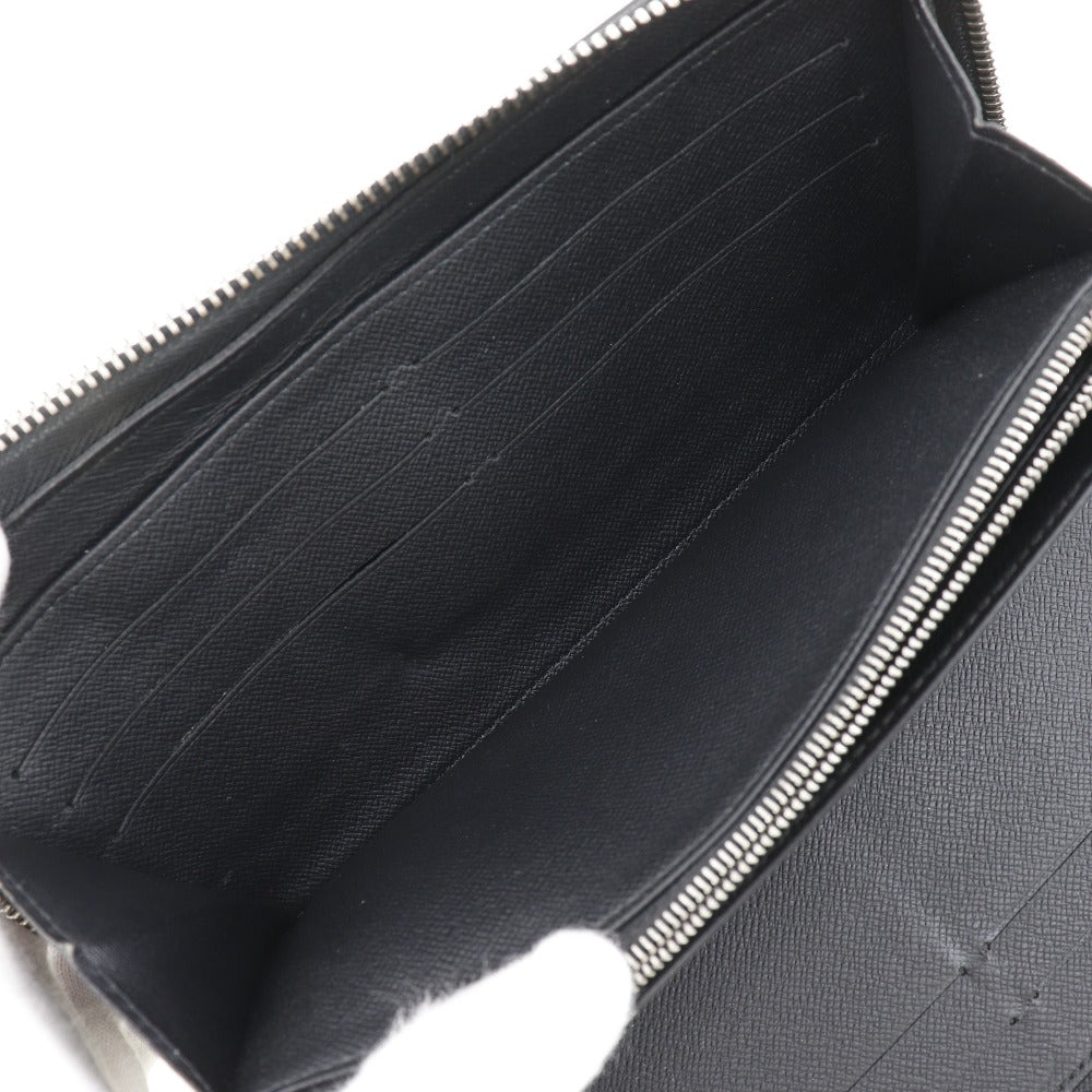 LOUIS VUITTON Long Wallet Purse M62643 Epi Leather black Zippy Organizer
