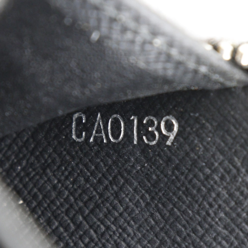 LOUIS VUITTON Long Wallet Purse M62643 Epi Leather black Zippy Organizer