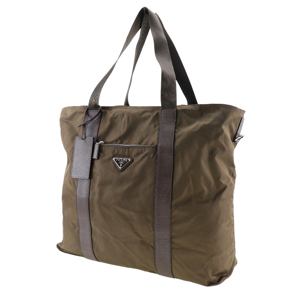 PRADA Boston Duffel bag Nylon khaki