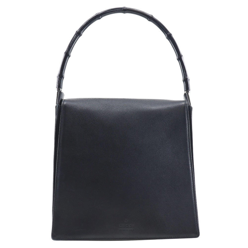 GUCCI Shoulder Bag 001 3243 200047 Calfskin black Bamboo
