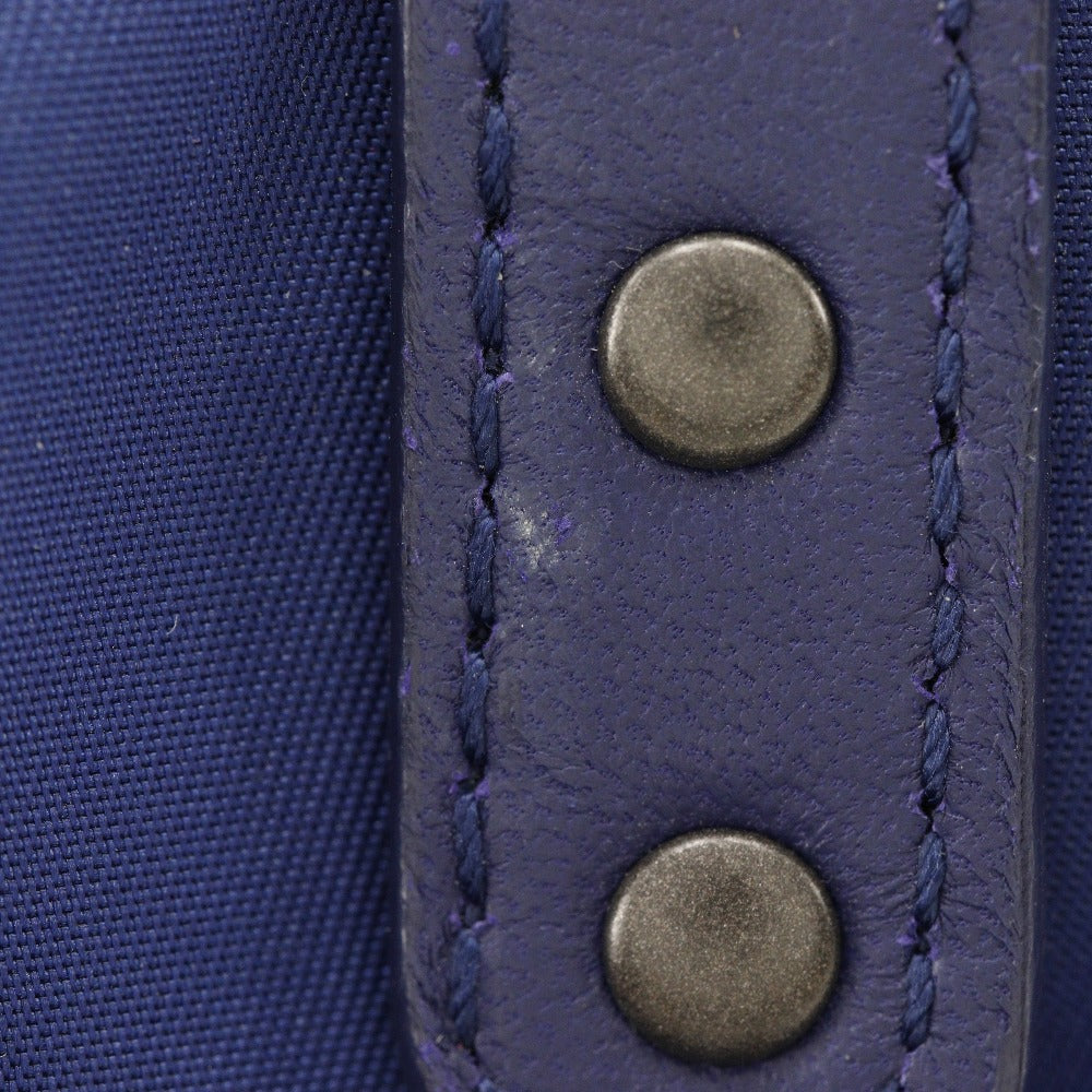 BOTTEGAVENETA Tote Bag Nylon Navy blue Intrusion unisex(Unisex) Used Authentic