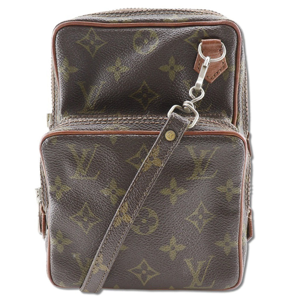 LOUIS VUITTON Shoulder Bag M45238 Monogram canvas Brown Mini Amazone (old)