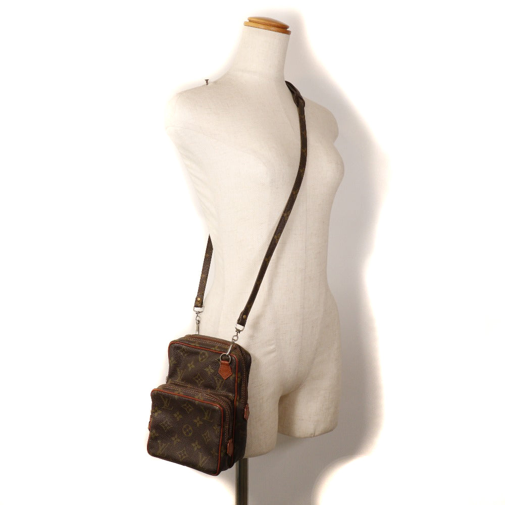 LOUIS VUITTON Shoulder Bag M45238 Monogram canvas Brown Mini Amazone (old)