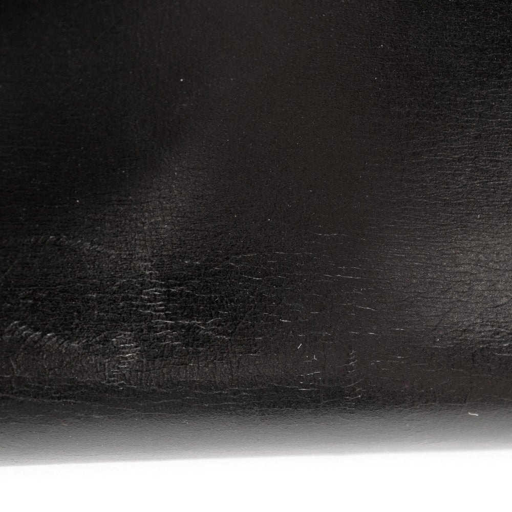 LOUIS VUITTON Clutch bag M63962 leather black Opera line Aegean mens(Unisex) Used Authentic