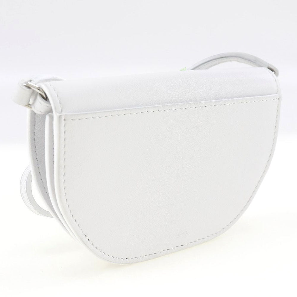 BURBERRY Shoulder Bag leather White Olympia Mini Shoulder