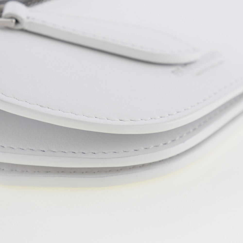 BURBERRY Shoulder Bag leather White Olympia Mini Shoulder