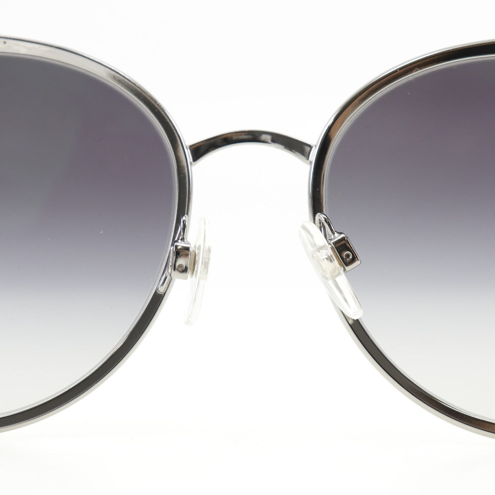 CHANEL sunglasses 4206 plastic Silver / blue