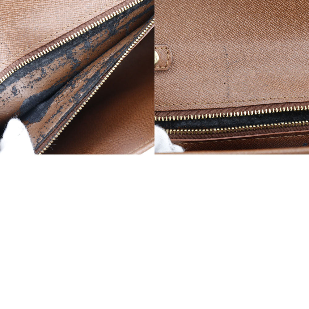 LOUIS VUITTON Shoulder Bag M51797 Monogram canvas Brown 2-way clutch Bordeaux