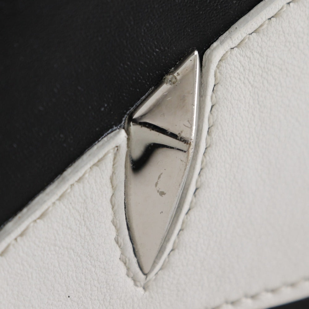 FENDI Clutch bag 7VA433 Calfskin black Bugs monster mens(Unisex) Used Authentic
