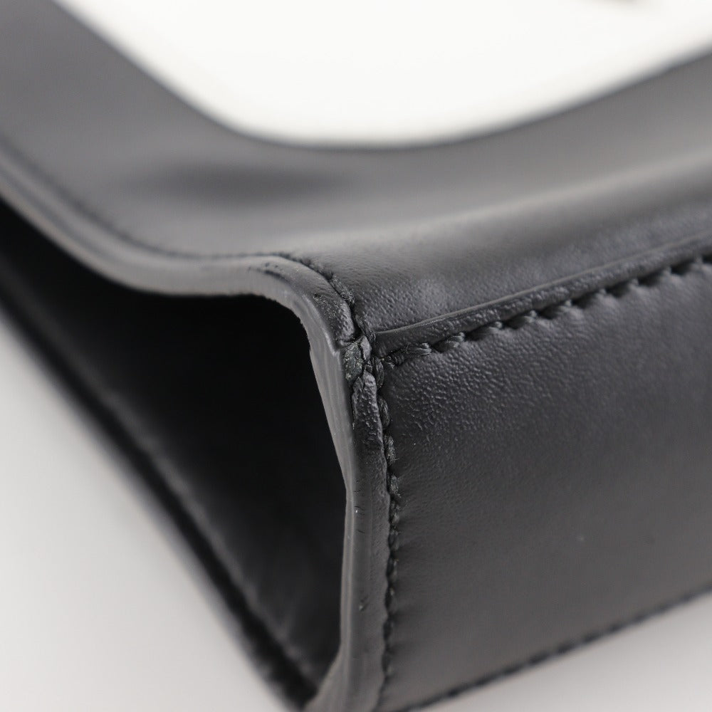 FENDI Clutch bag 7VA433 Calfskin black Bugs monster mens(Unisex) Used Authentic