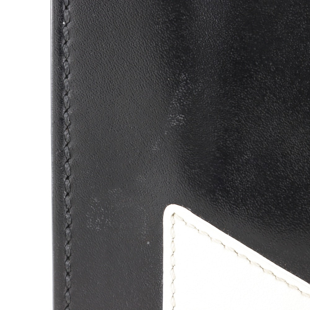 FENDI Clutch bag 7VA433 Calfskin black Bugs monster mens(Unisex) Used Authentic