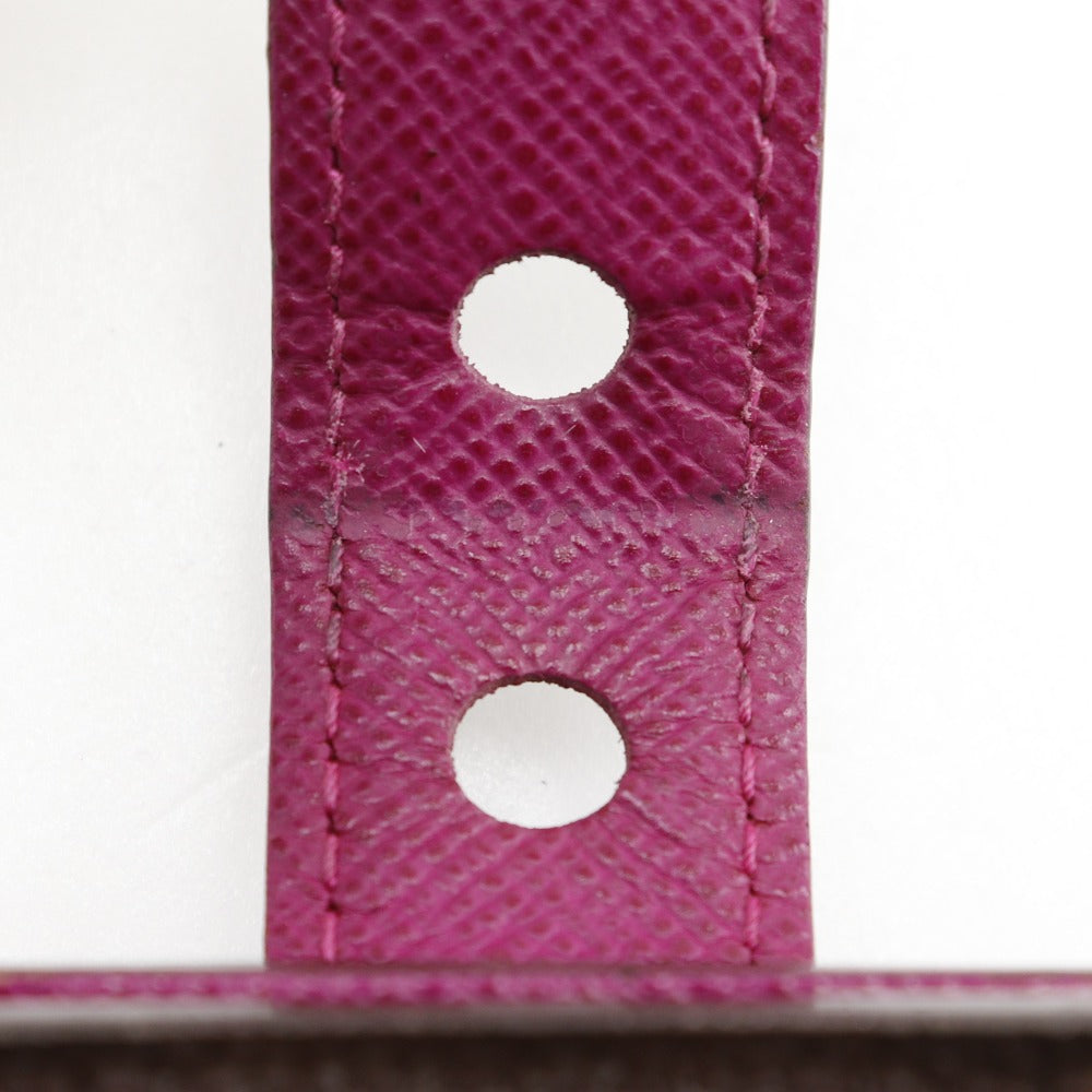 LOUIS VUITTON Bifold Wallet M95188 Monogram canvas Brown / Pink Monogram Perfo Compact zip
