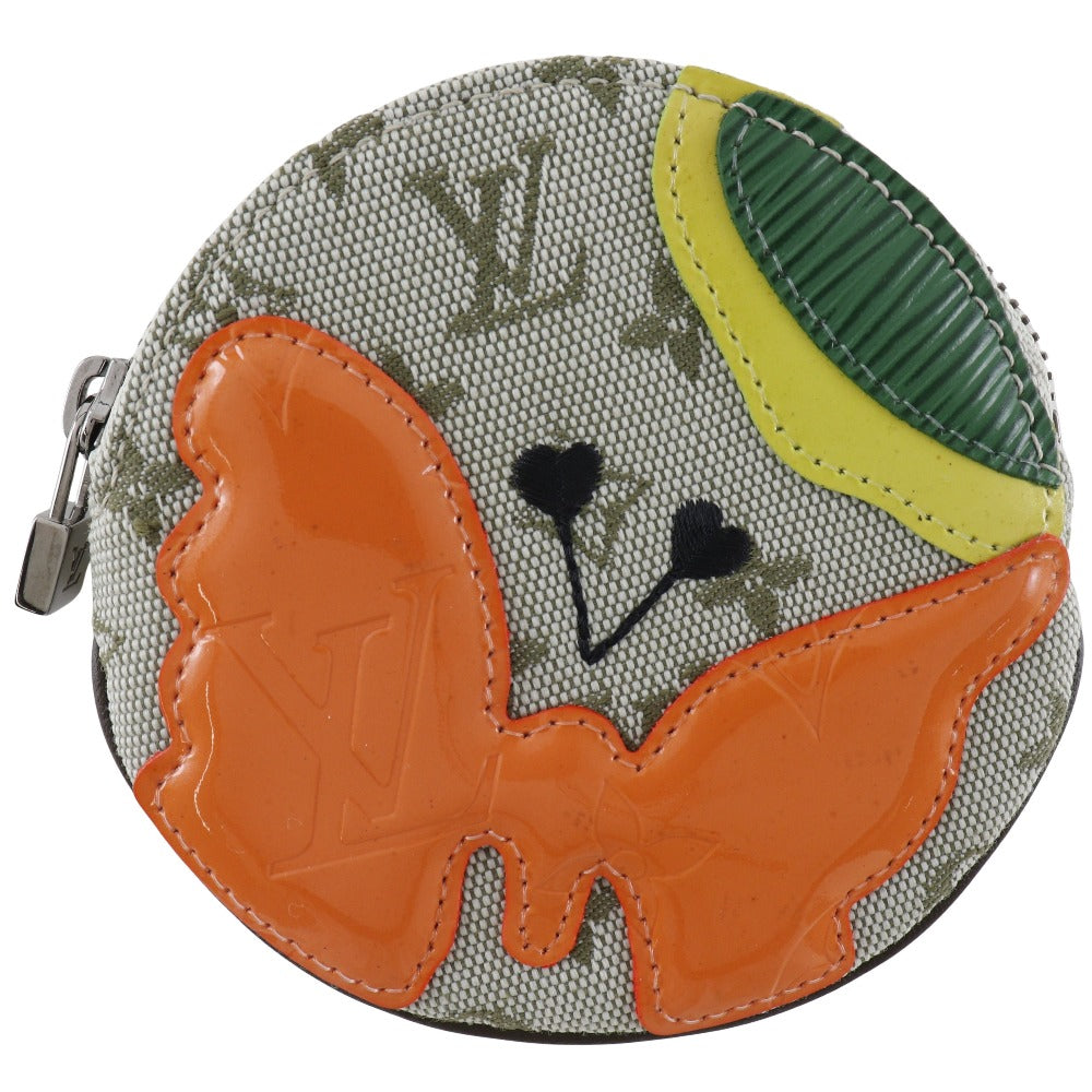 LOUIS VUITTON Coin case M92271 Monogram mini canvas khaki Comte Dufée Portomonay Long