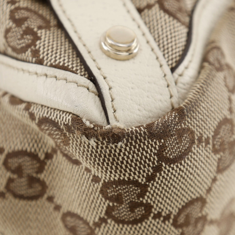 GUCCI Tote Bag 141472 GG canvas Brown Abbey