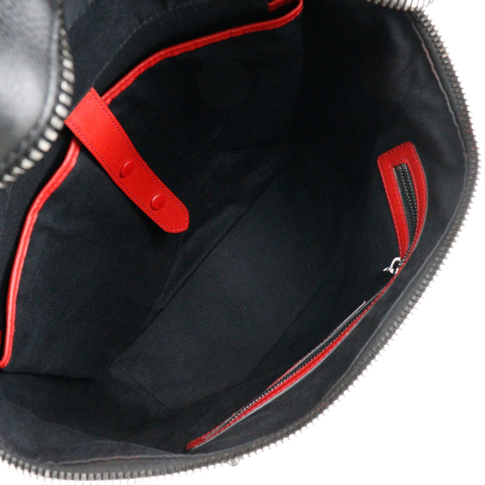 Christian Louboutin Backpack 1165002 Calfskin black Apolbi Spike studs mens Used Authentic