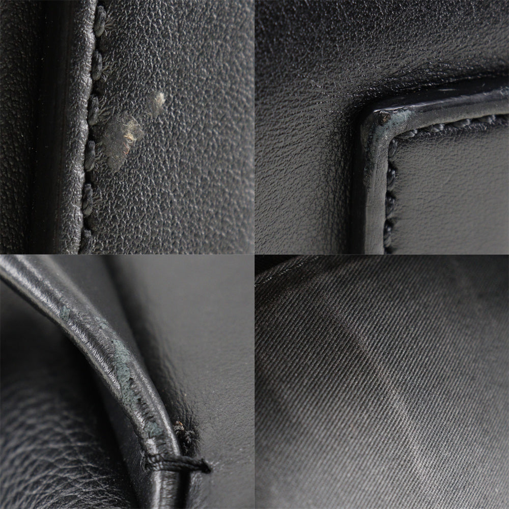 Christian Louboutin Backpack 1165002 Calfskin black Apolbi Spike studs mens Used Authentic