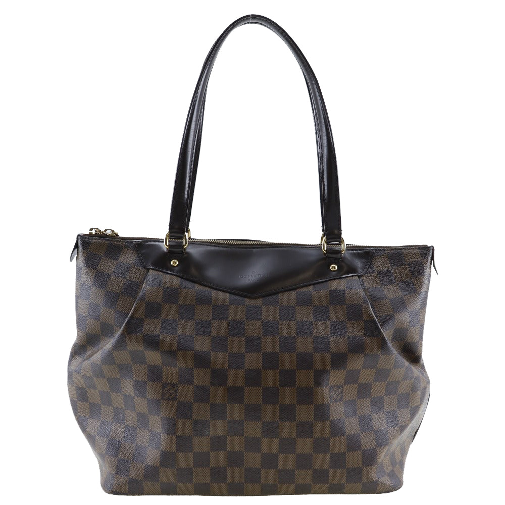 LOUIS VUITTON Shoulder Bag N41103 Damier canvas Brown Westminster GM Women Used Authentic