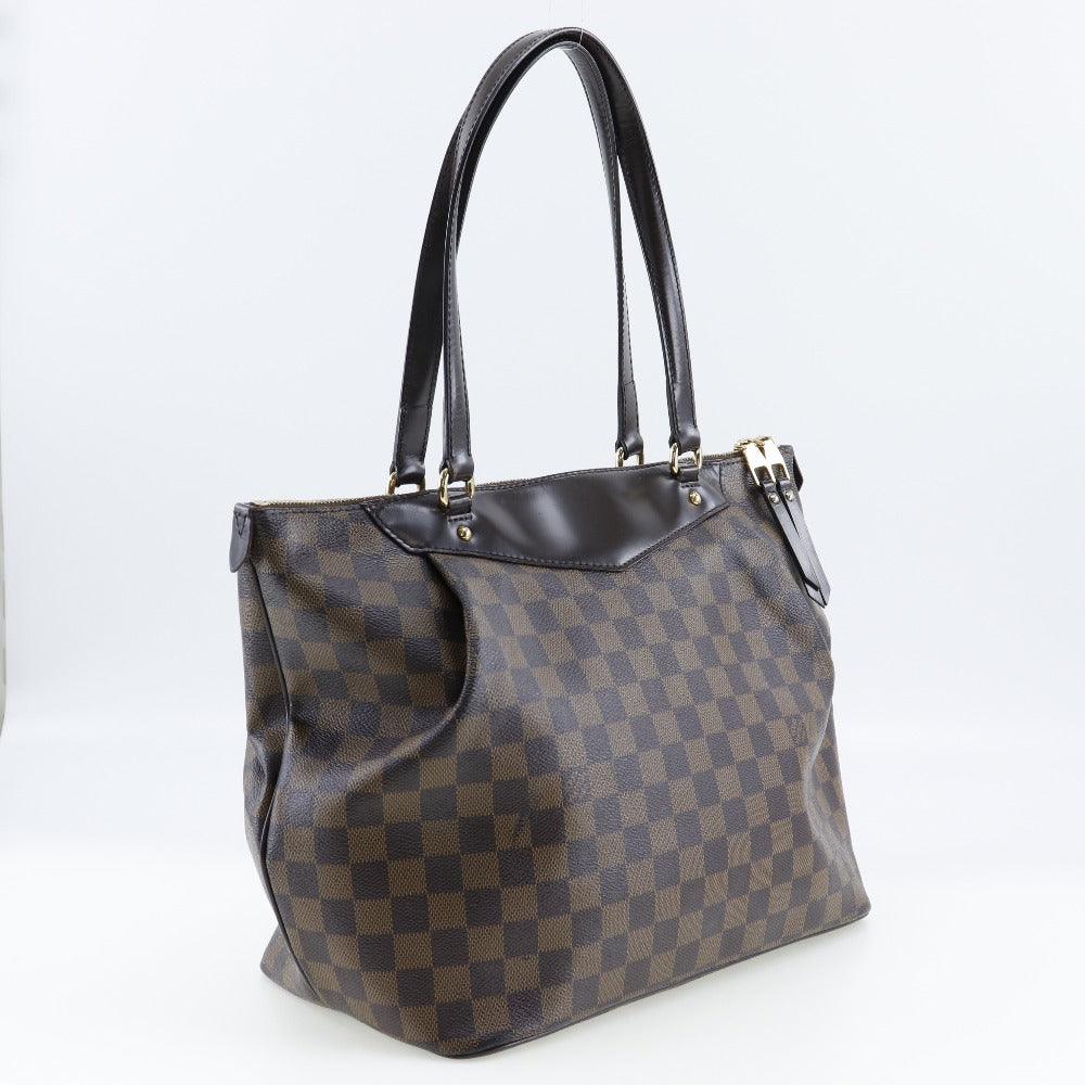 LOUIS VUITTON Shoulder Bag N41103 Damier canvas Brown Westminster GM Women Used Authentic