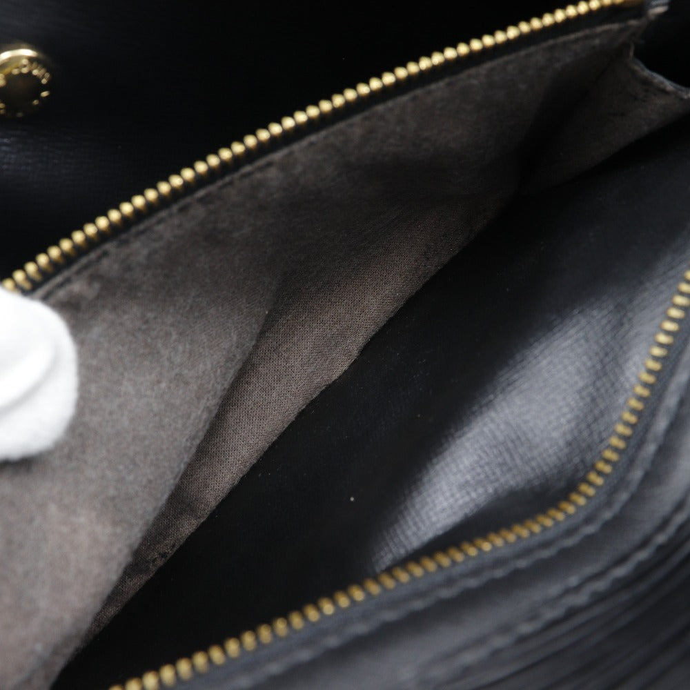 LOUIS VUITTON Clutch bag M52662 Epi Leather black business bag Montaigne 23